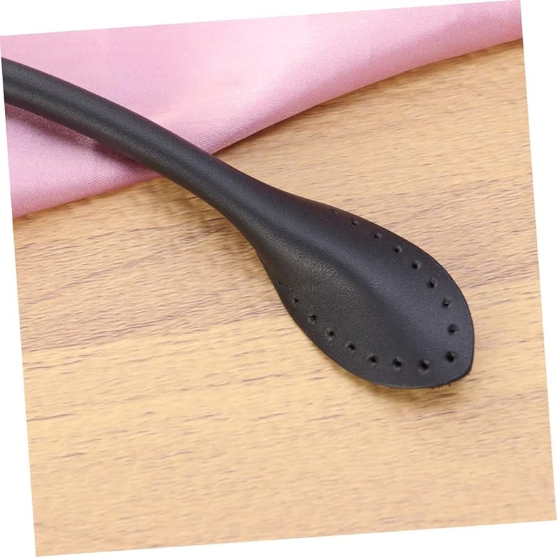 Black Round Handbag Replacement Handles 40cm for Women Crossbody and Handheld Use - Image 3